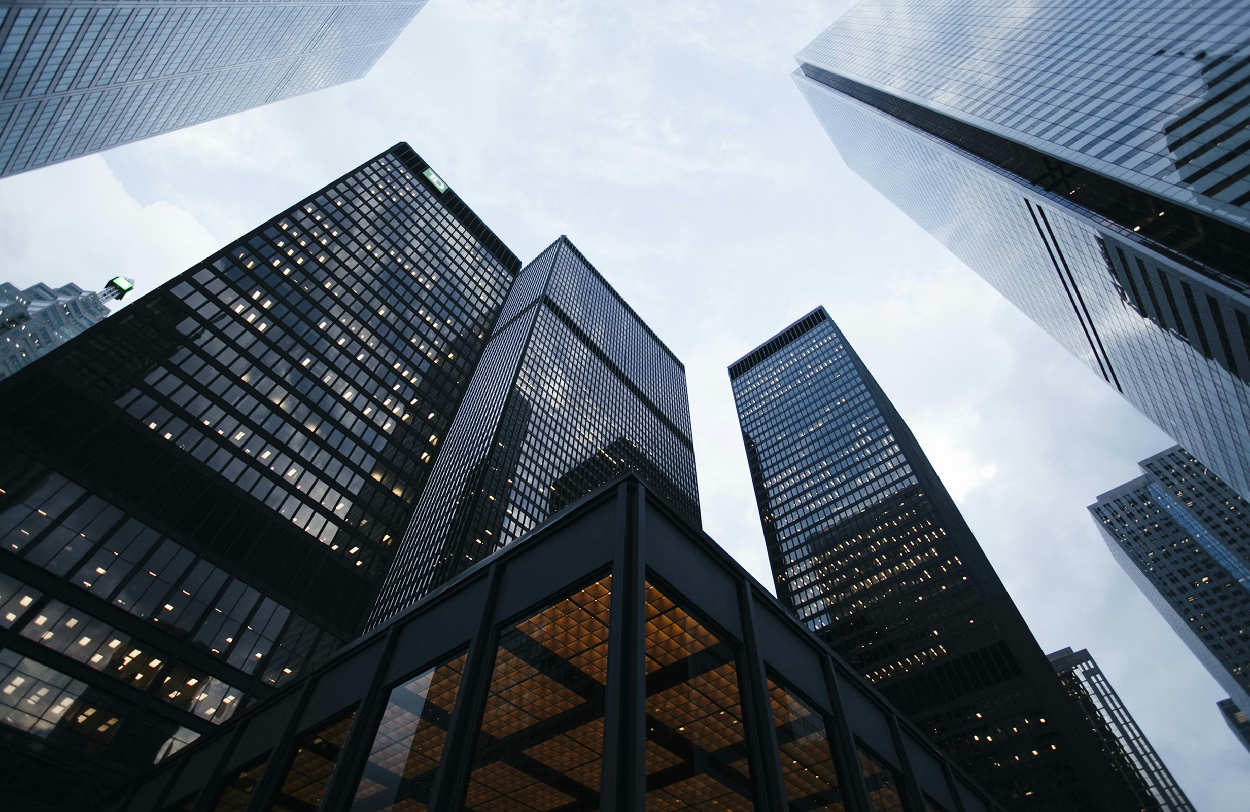 Modern city skyline